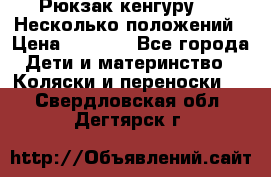 Рюкзак кенгуру 0 . Несколько положений › Цена ­ 1 000 - Все города Дети и материнство » Коляски и переноски   . Свердловская обл.,Дегтярск г.